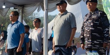 DIREKTUR Keselamatan dan Keamanan AirNav Indonesia, Nurcahyo, memastikan tidak mengganggu operasional penerbangan sipil dan melaksanakan safety assessment sebelum festival di Parangkusumo 11-12 Juli berlangsung. (foto fornews.co/jikf)