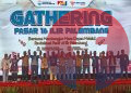 Direktur Utama PT Bima Citra Realty (BCR), Ahmad Marzuki bersama para mitra, pemilik kios, tokoh masyarakat, pada Gathering Pasar 16 Ilir di Zuri Hotel Palembang, Minggu (2/8/2026) malam.
(fornews.co/foto: Sidratul Muntaha)