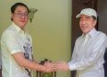 Ketua DPC PMPB Muba, Daniel Firmansyah, bersama mantan Presiden RI, Jokowi, saat silaturahim di kediaman pribadi Jokowi di Solo, beberapa waktu lalu. (fornews.co/ist)