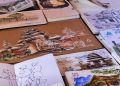 SKETSA karya para peserta tentang Kotagede yang digelar dua hari 8-9 Agustus 2026. (foto fornews.co/101 tugu jogja)