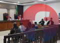 Sidang kasus dugaan korupsi distribusi semen SMBR di PN Palembang Kelas 1A Khusus, Kamis (17/9/2026). JPU Kejati Sumsel menghadirkan enam saksi. (fornews.co/foto: Sidratul Muntaha)