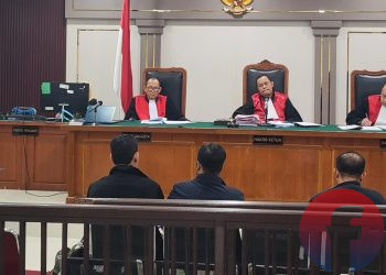 Tiga saksi dihadirkan JPU Kejati Sumsel pada sidang dugaan korupsi distribusi semen SMBR di PN Palembang Kelas 1A Khusus, Kamis (24/9/2026). (fornews.co/foto: Sidratul Muntaha)