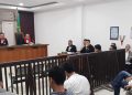 Lanjutan sidang kasus korupsi distribusi semen SMBR di PN Tipikor Palembang Kelas IA Khusus, Kamis (22/10/2026). (fornews.co/ist)